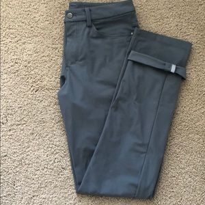Lululemon ABC pants in "obsidian"